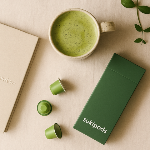 Matcha pods - 10 per box